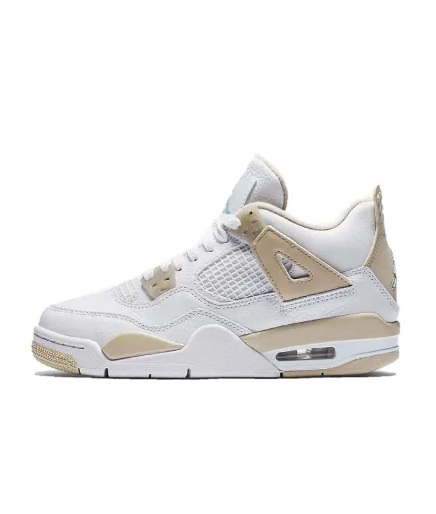 Nike Air Jordan 4 White Light Sand