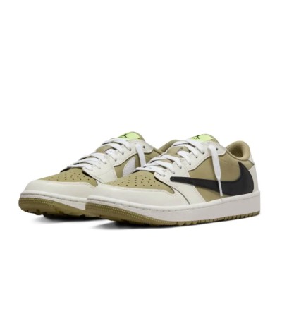 Nike Air Jordan 1 Low Golf x Travis Scott Neutral Olive
