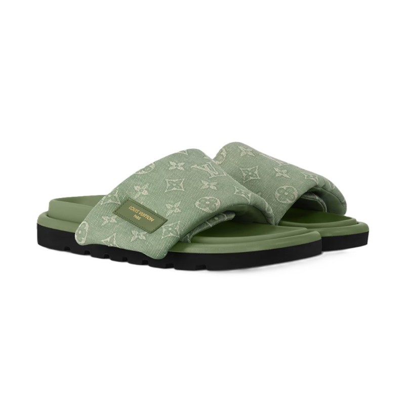 Louis Vuitton Pool Pillow Comfort Khaki
