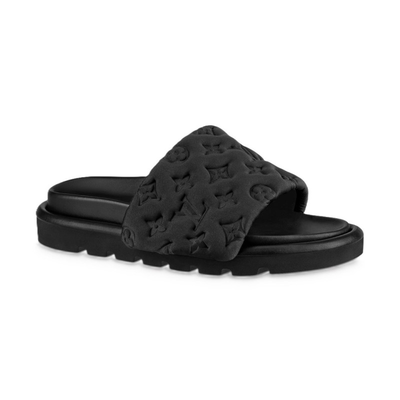 Louis Vuitton Pool Pillow Mule Black