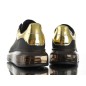 Alexander McQueen Oversized Air Cushion Black Gold Alexander McQueen Oversized Air Cushion Black Gold