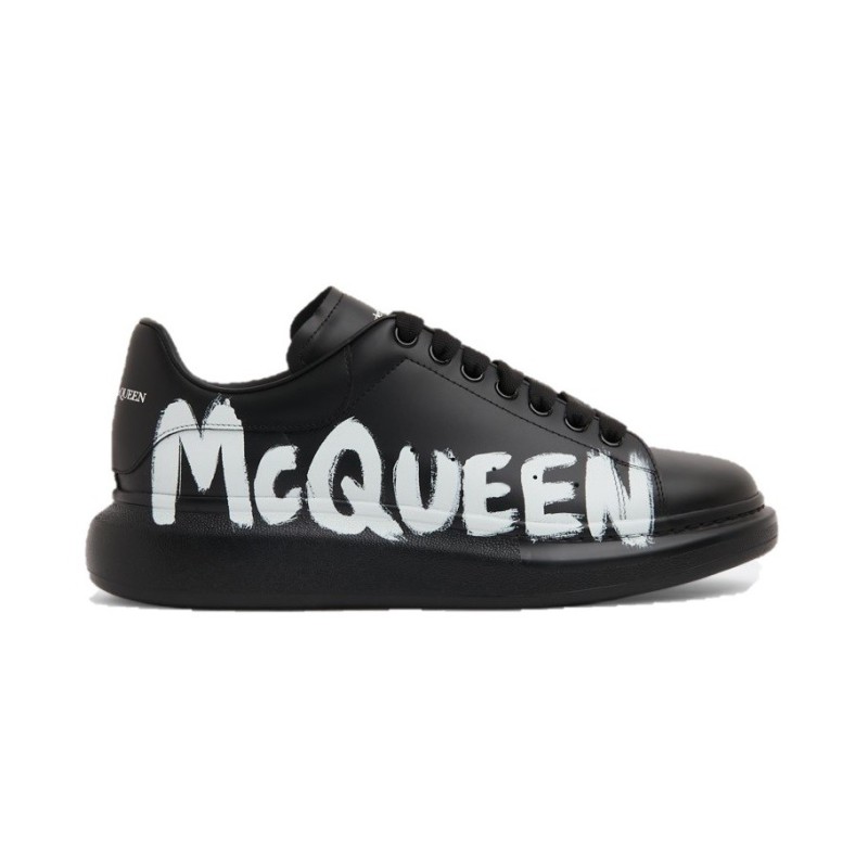 Alexander McQueen Oversized Sneaker Letters Black Alexander McQueen Oversized Sneaker Letters Black