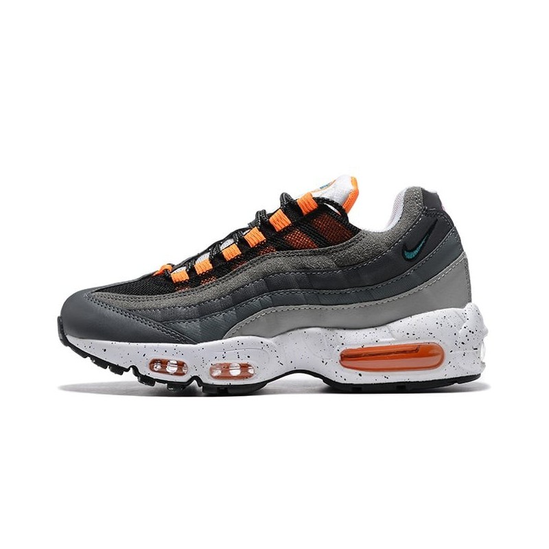 Nike Air Max 95 Grey Orange Red Nike Air Max 95 Grey Orange Red
