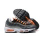 Nike Air Max 95 Grey Orange Red Nike Air Max 95 Grey Orange Red
