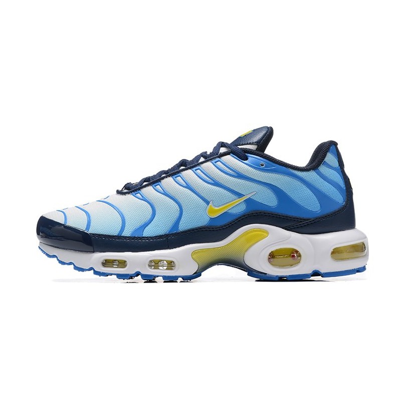Nike Air Max Plus TN University Blue Yellow Nike Air Max Plus TN University Blue Yellow