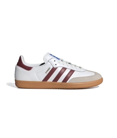 Adidas Samba White Burgundy