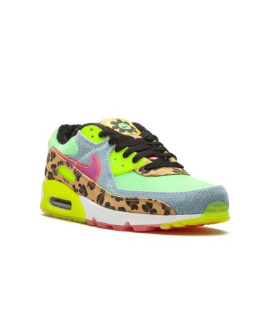 Nike Air Max 90 lX Denim Leopard Print