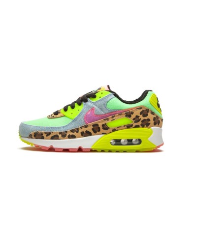 Nike Air Max 90 lX Denim Leopard Print