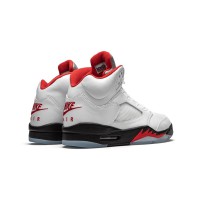 Nike Air Jordan 5 Retro Fire Red Silver