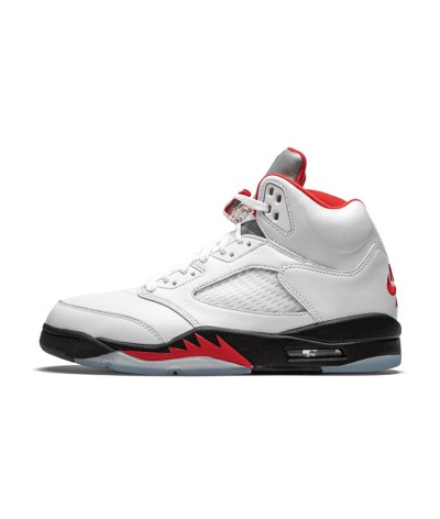 Nike Air Jordan 5 Retro Fire Red Silver