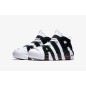 Nike Air More Uptempo White Black Red