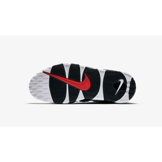 Nike Air More Uptempo White Black Red