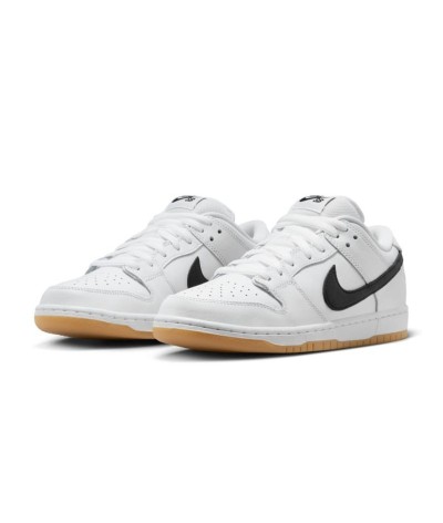 Nike SB Dunk Low Pro White Black White