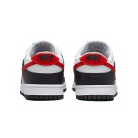 Nike SB Dunk Low White Black Red Panda