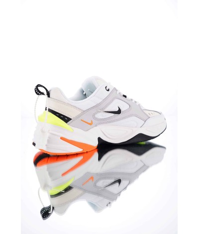 Nike M2K Tekno Blancas Logo Nero