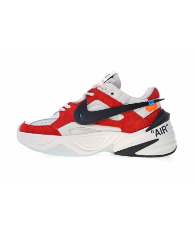 Nike M2K Tekno x Off White Bianca E Rossa