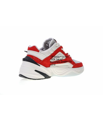 Nike M2K Tekno x Off White Bianca E Rossa