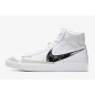 Nike Blazer Mid 77 Vintage Bianca Logo Dipinto