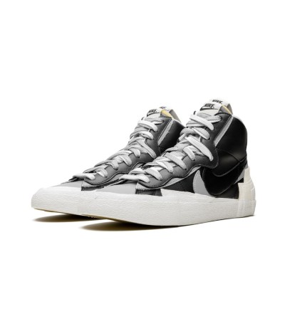 Nike Blazer Mid Sacai Black Grey