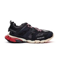 Balenciaga Track Sneakers Black Red