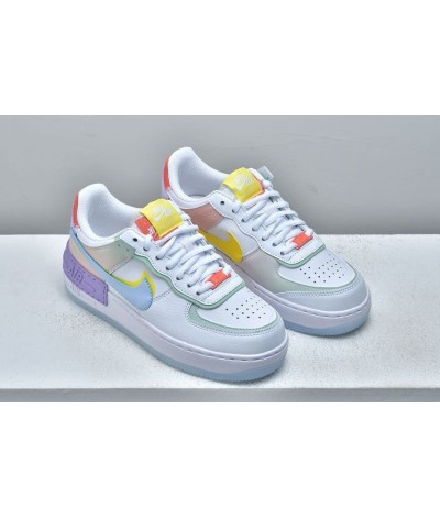 Nike Air Force Shadow White Hydrogen Blue