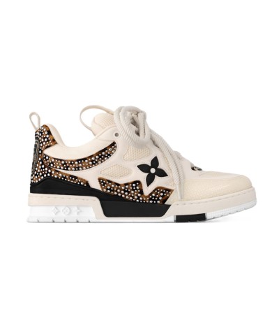 Louis Vuitton Skate Sneaker Cream White Tacks