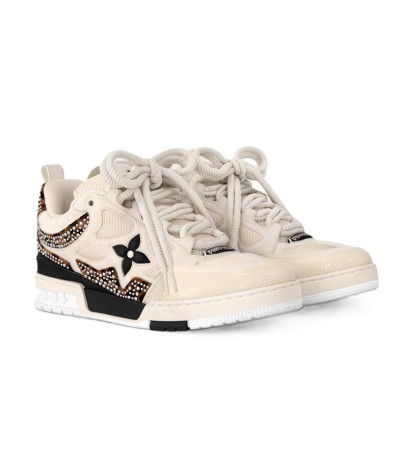 Louis Vuitton Skate Sneaker Cream White Tacks