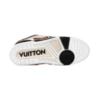 Louis Vuitton Skate Sneaker Cream White Tacks