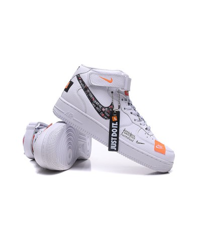 Nike Air Force “Just do it” Bianca Alta
