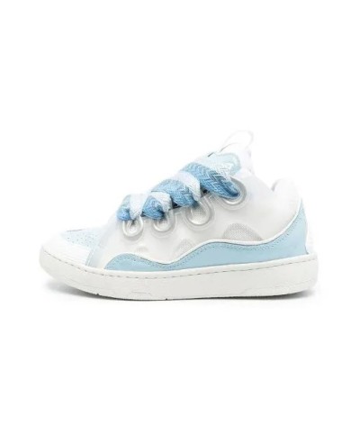 Acquista Lanvin Curb Lace-up Sneakers: Eleganza e Comfort per il Tuo Look Urbano | DripHouse