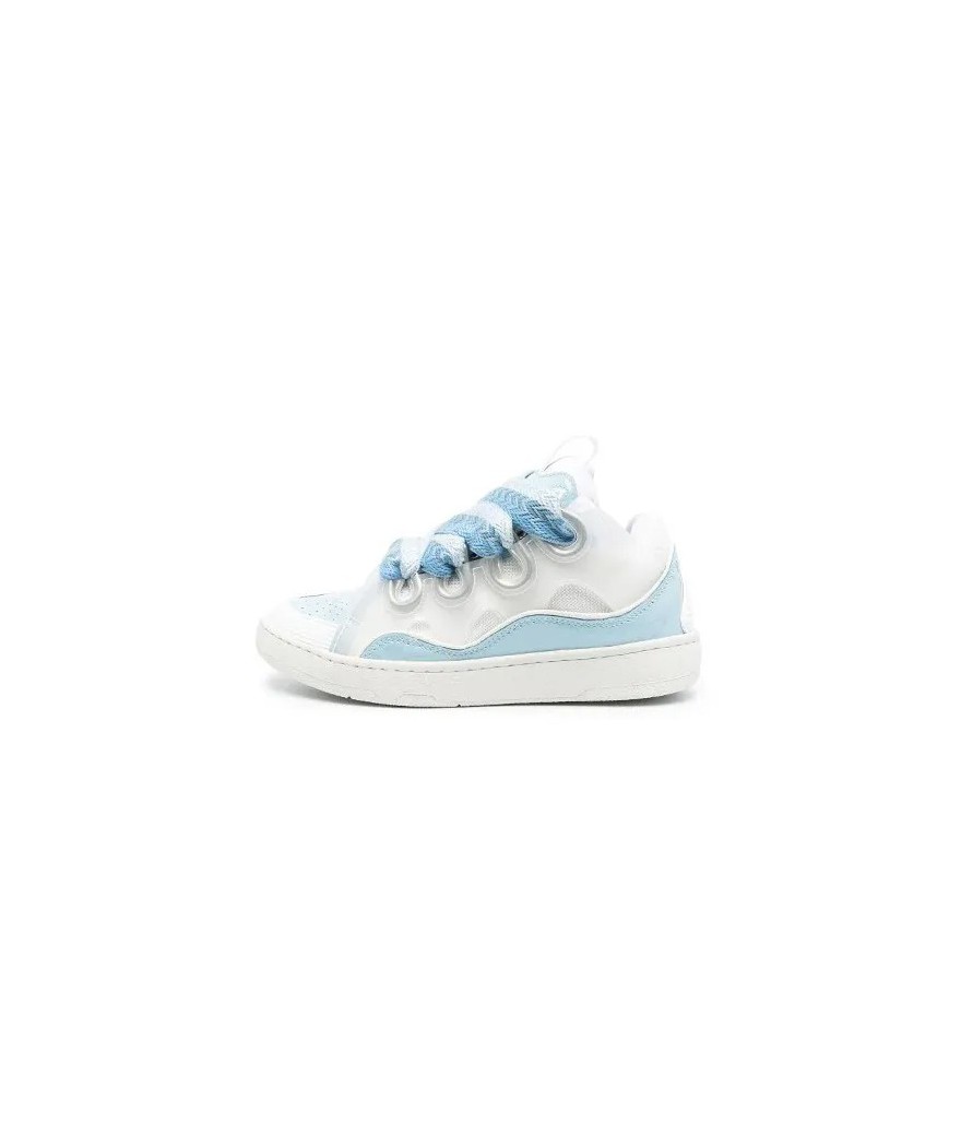 Acquista Lanvin Curb Lace-up Sneakers: Eleganza e Comfort per il Tuo Look Urbano | DripHouse