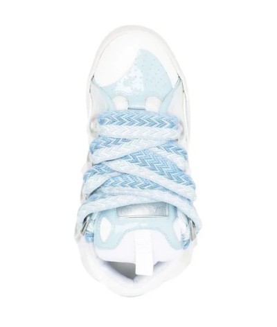 Acquista Lanvin Curb Lace-up Sneakers: Eleganza e Comfort per il Tuo Look Urbano | DripHouse