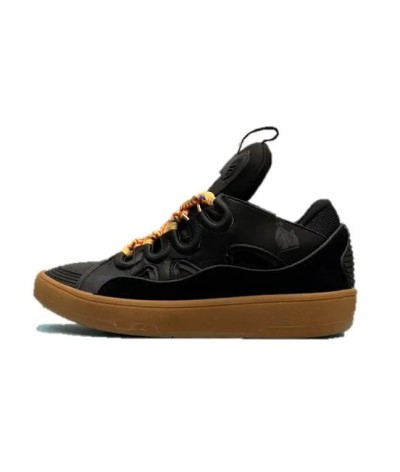 Acquista Lanvin Curb Lace-up Sneakers: Eleganza e Comfort per il Tuo Look Urbano | DripHouse