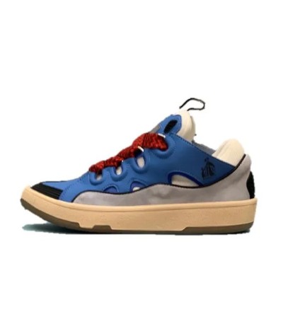 Acquista Lanvin Curb Lace-up Sneakers: Eleganza e Comfort per il Tuo Look Urbano | DripHouse