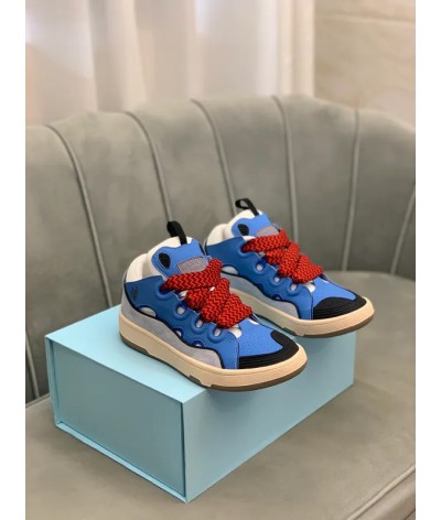 Acquista Lanvin Curb Lace-up Sneakers: Eleganza e Comfort per il Tuo Look Urbano | DripHouse