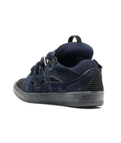 Acquista Lanvin Curb Lace-up Sneakers: Eleganza e Comfort per il Tuo Look Urbano | DripHouse