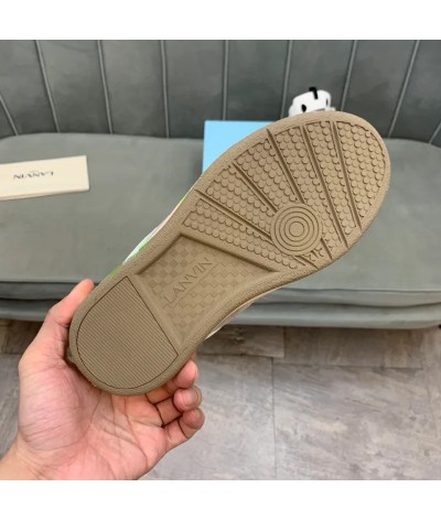 Acquista Lanvin Curb Lace-up Sneakers: Eleganza e Comfort per il Tuo Look Urbano | DripHouse