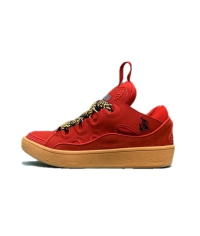 Acquista Lanvin Curb Lace-up Sneakers: Eleganza e Comfort per il Tuo Look Urbano | DripHouse