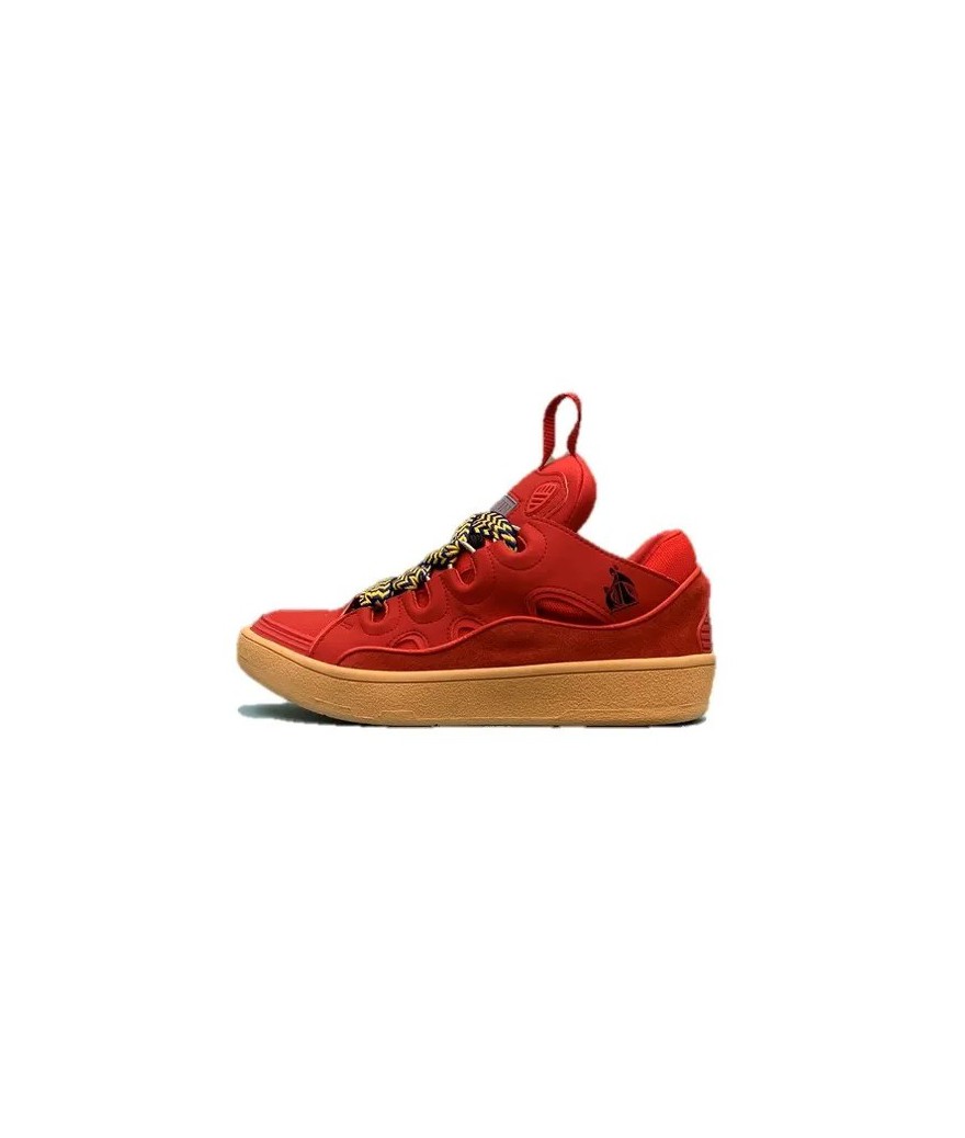 Acquista Lanvin Curb Lace-up Sneakers: Eleganza e Comfort per il Tuo Look Urbano | DripHouse