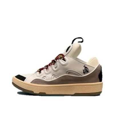 Acquista Lanvin Curb Lace-up Sneakers: Eleganza e Comfort per il Tuo Look Urbano | DripHouse