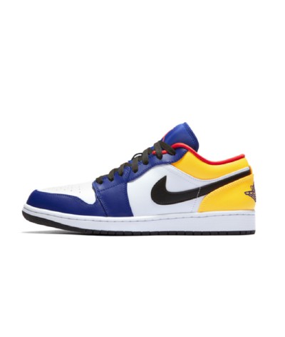 Jordan 1 Low White Navy Yellow