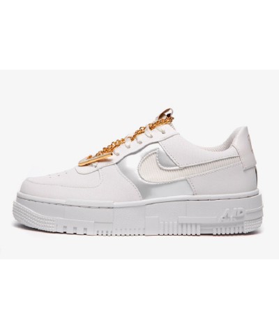 Nike Air Force 1 Pixel White Dark Beetroot