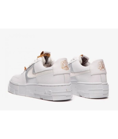 Nike Air Force 1 Pixel White Dark Beetroot