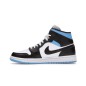 Nike Air Jordan 1 MID University Black White Nike Air Jordan 1 MID University Black White