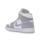 Nike Air Jordan 1 Mid Wolf Grey Aluminum