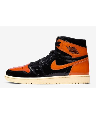 Nike Air Jordan 1 Arancione e Nero