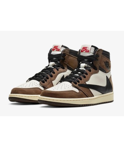 Nike Air Jordan 1 Og Travis Scott Mocha