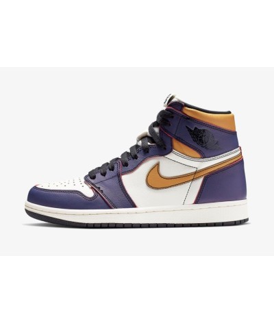 Nike Air Jordan 1 Oro Viola