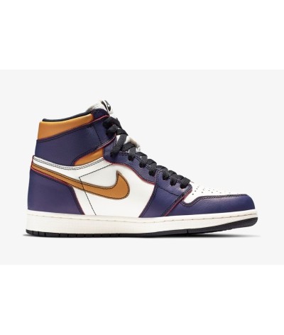Nike Air Jordan 1 Oro Viola