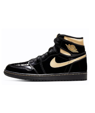 Nike Air Jordan 1 Retro Black Metalic Gold